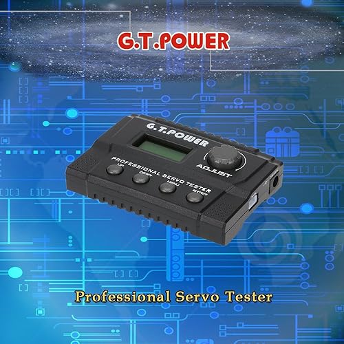 Miniatura 8 de G.T.Power - Servo probador profesional para aeronaves a control remoto, helicóptero para automóvil