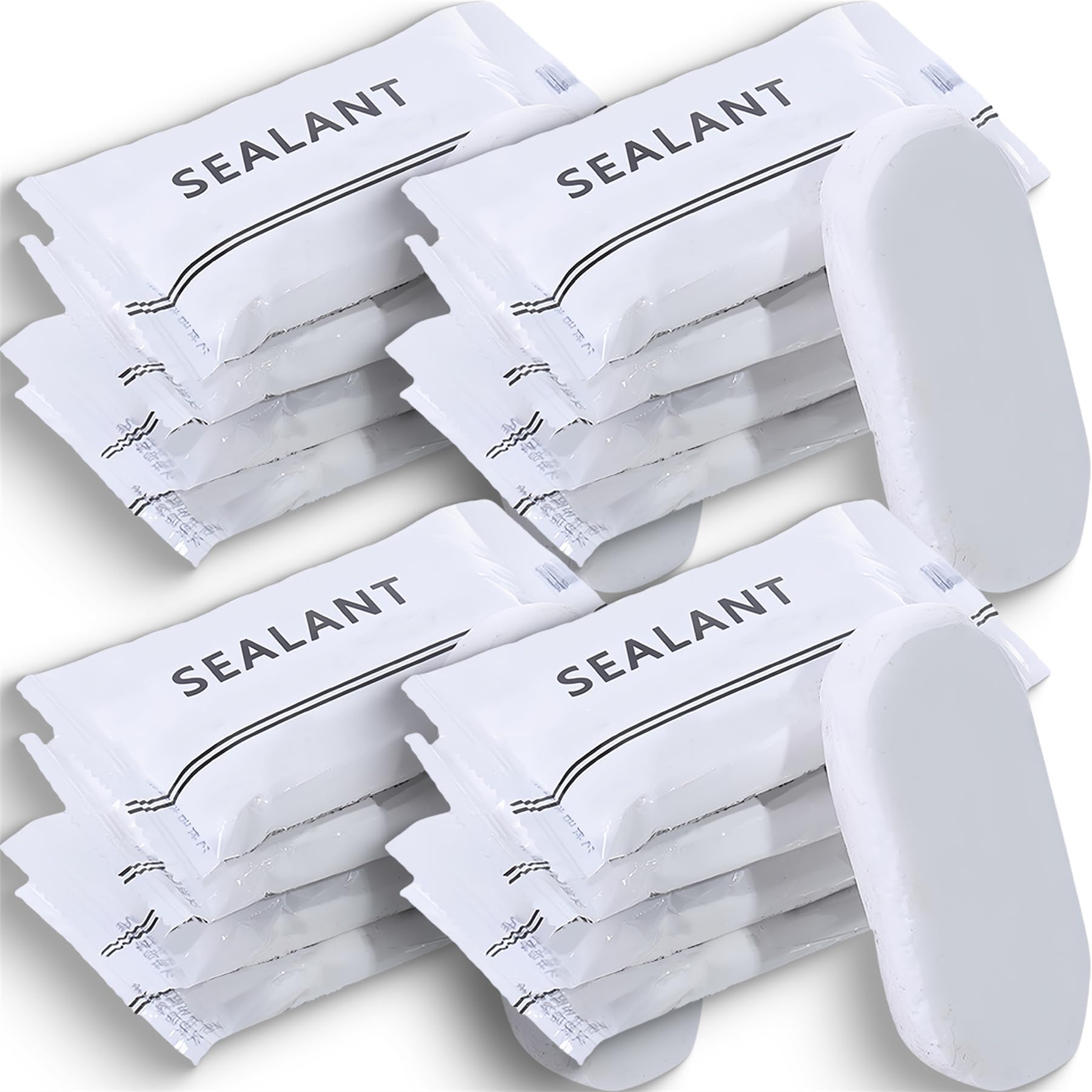 Waterproof Sealant Mastic, New Type Waterproof Sealant Mastic Putty, Leak-Proof Duct Seal Putty for Wall Holes, Plumbers, Sink Drain, Air Conditioning Holes (20)