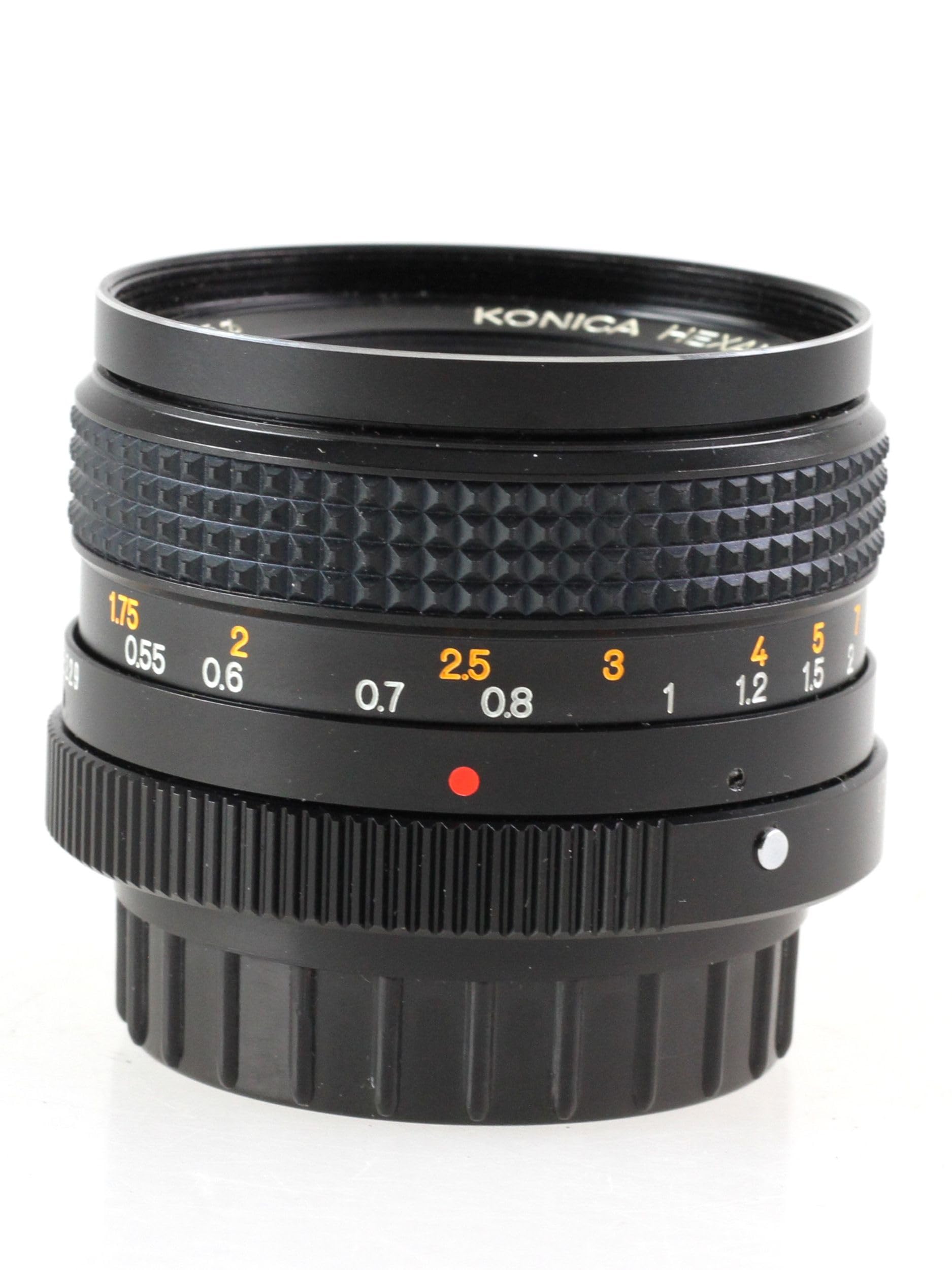 小西六☆KONICA HEXANON AR 50mm F1.4 ○ LENS MADE IN JAPAN 55Φ ☆