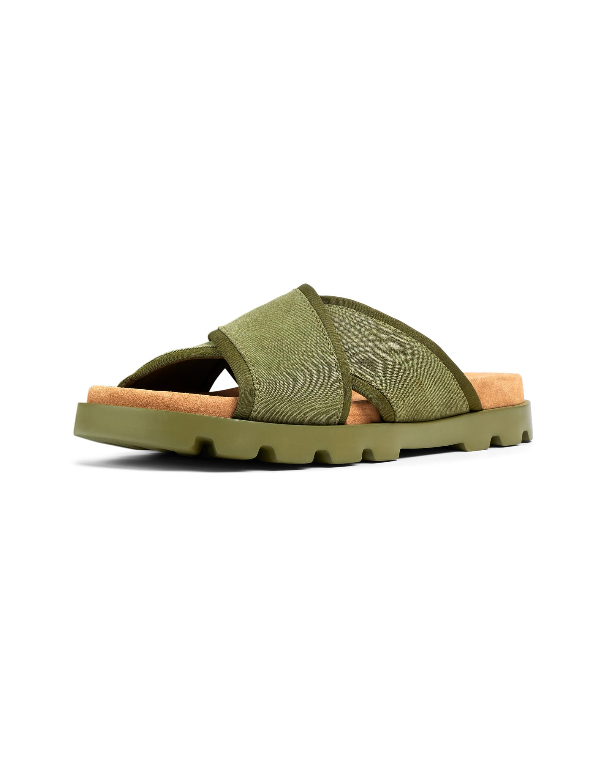Camper Men's Brutus Sandal K100958 Slide, Medium Green 002, 7 UK