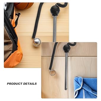 3pcs Weight Stack Pin Replacement with Pull Rope and Safety Latch