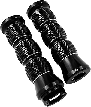 7/8inch 22mm Black Handlebars Hand Grips Fit for Indian Scout Bobber 2015-2022 Black