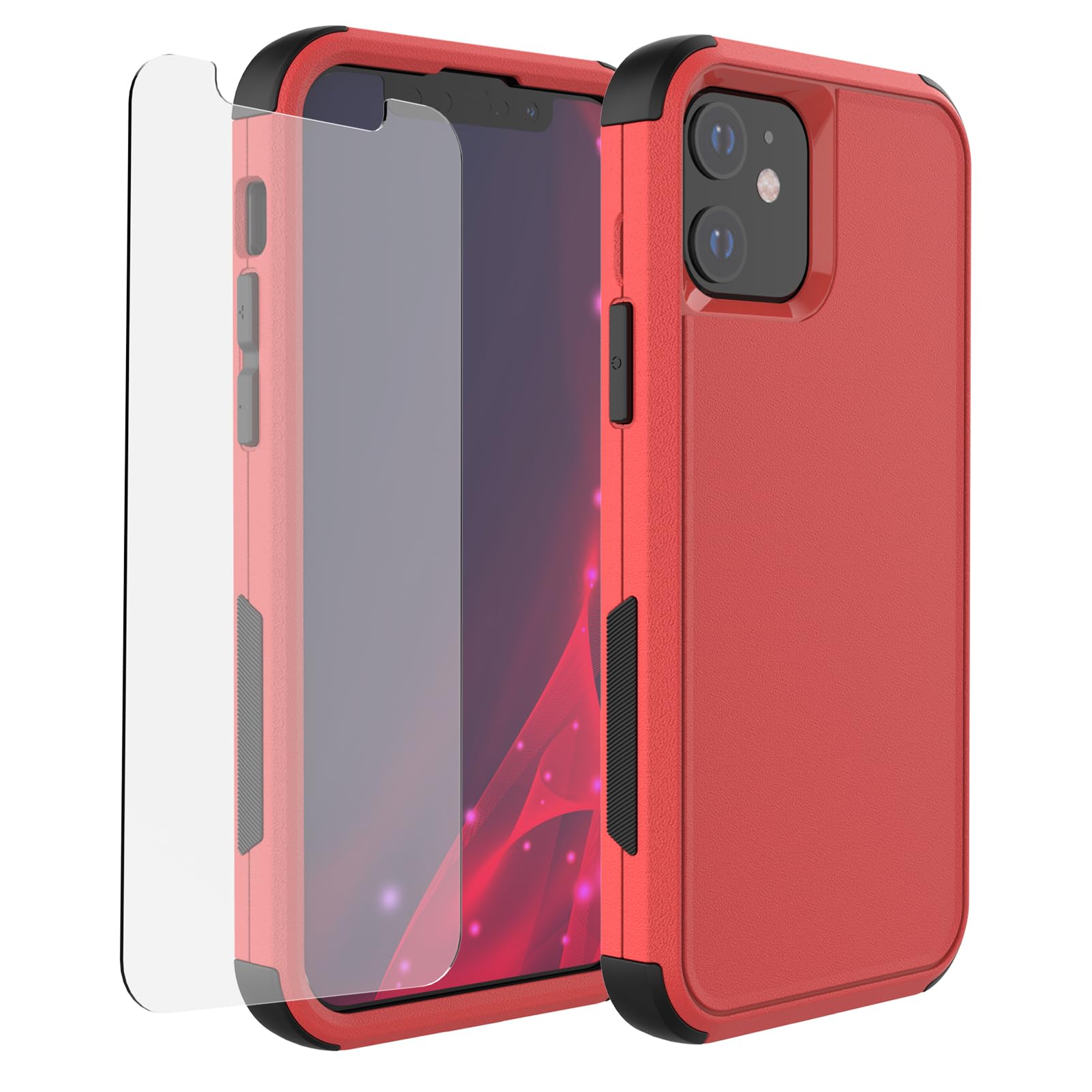 3 In 1 Strong Magnetic Case For IPhone 17 Pro Max,1X Screen Protector 1X Camera
