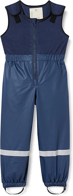 Playshoes Dzieci Uniseks Fleece-Latz Kombinezon Zimowy, Niebieski, 116 cm