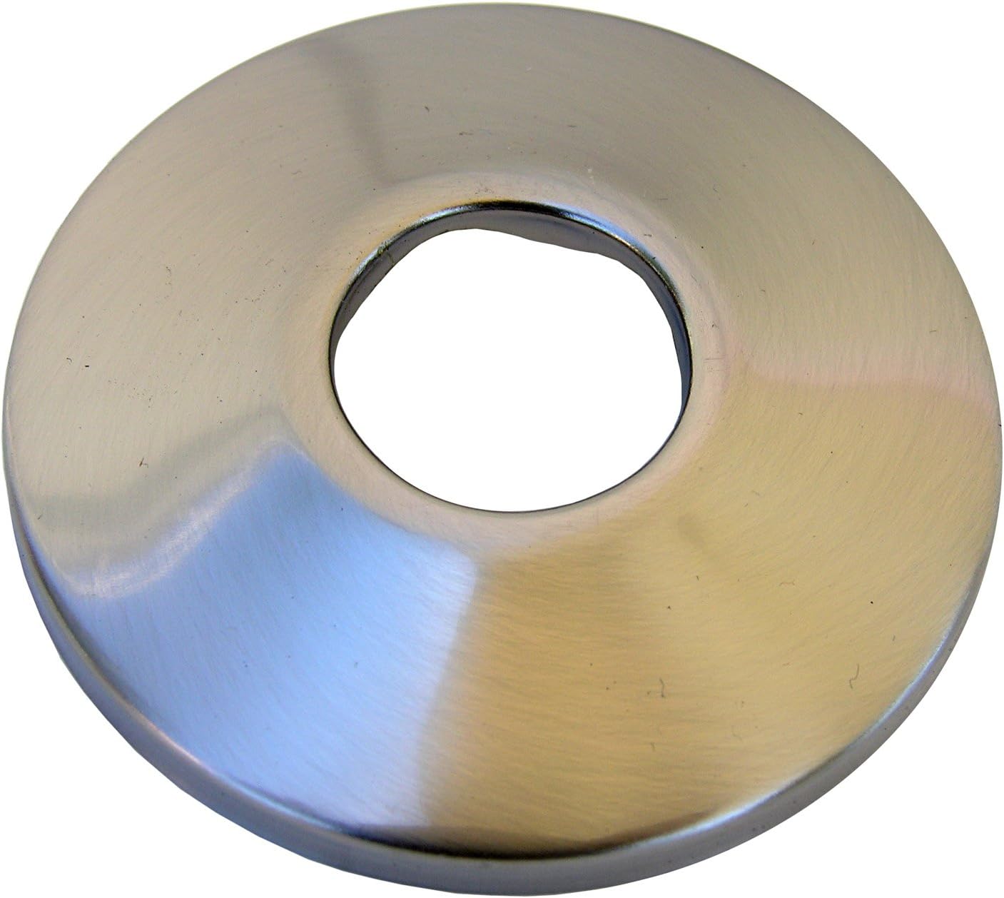 Simpatico 31223SN Sure Grip Flange Fits 1/2Inch Iron Pipe, Satin