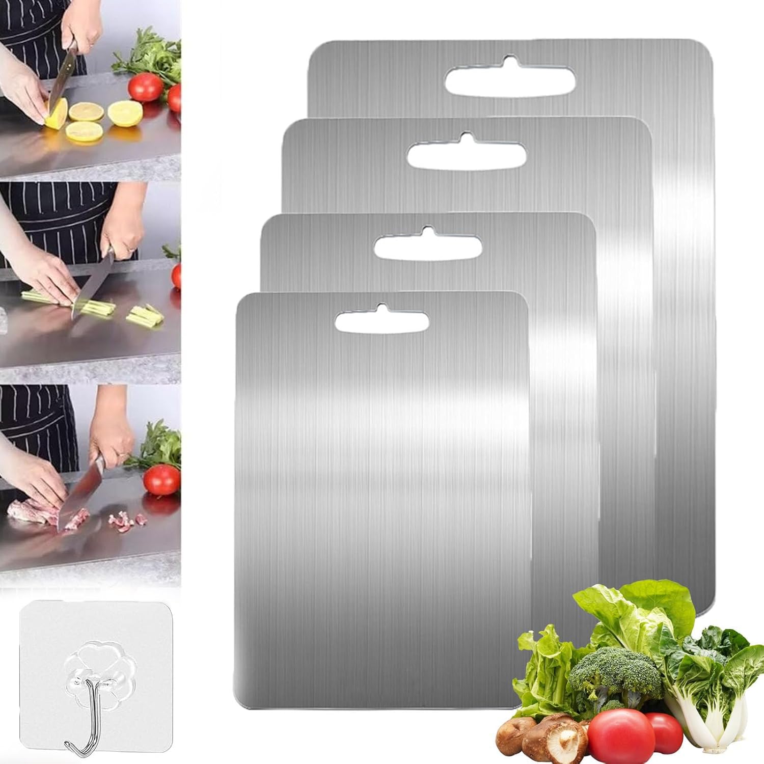 Are Titanium Cutting Boards Hard On Knives XBSSLIY Yamato Cutting Board, Yamat 100% Pure Titanium Cutting Boards