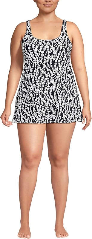 Lands' End Women's Mini Swim Dress