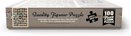Vista 7 de MyPuzzle 63 American National Parks: by Kenneth Crane, póster vintage, rompecabezas de 100 piezas prémium para adultos