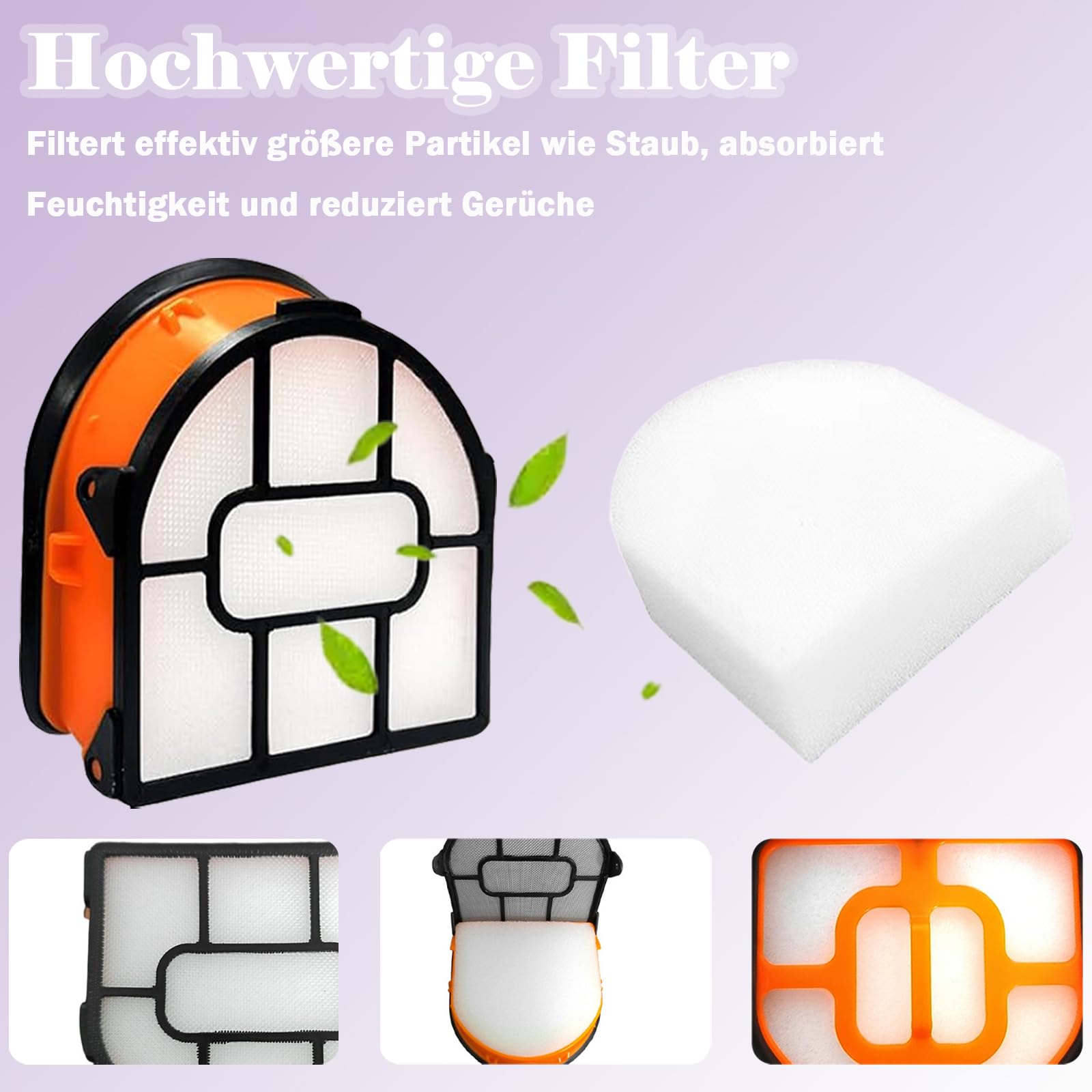 Cexovo Ersatzteile Set Für Shark HydroVac - Bürstenwalze & Filter Im Komplettset