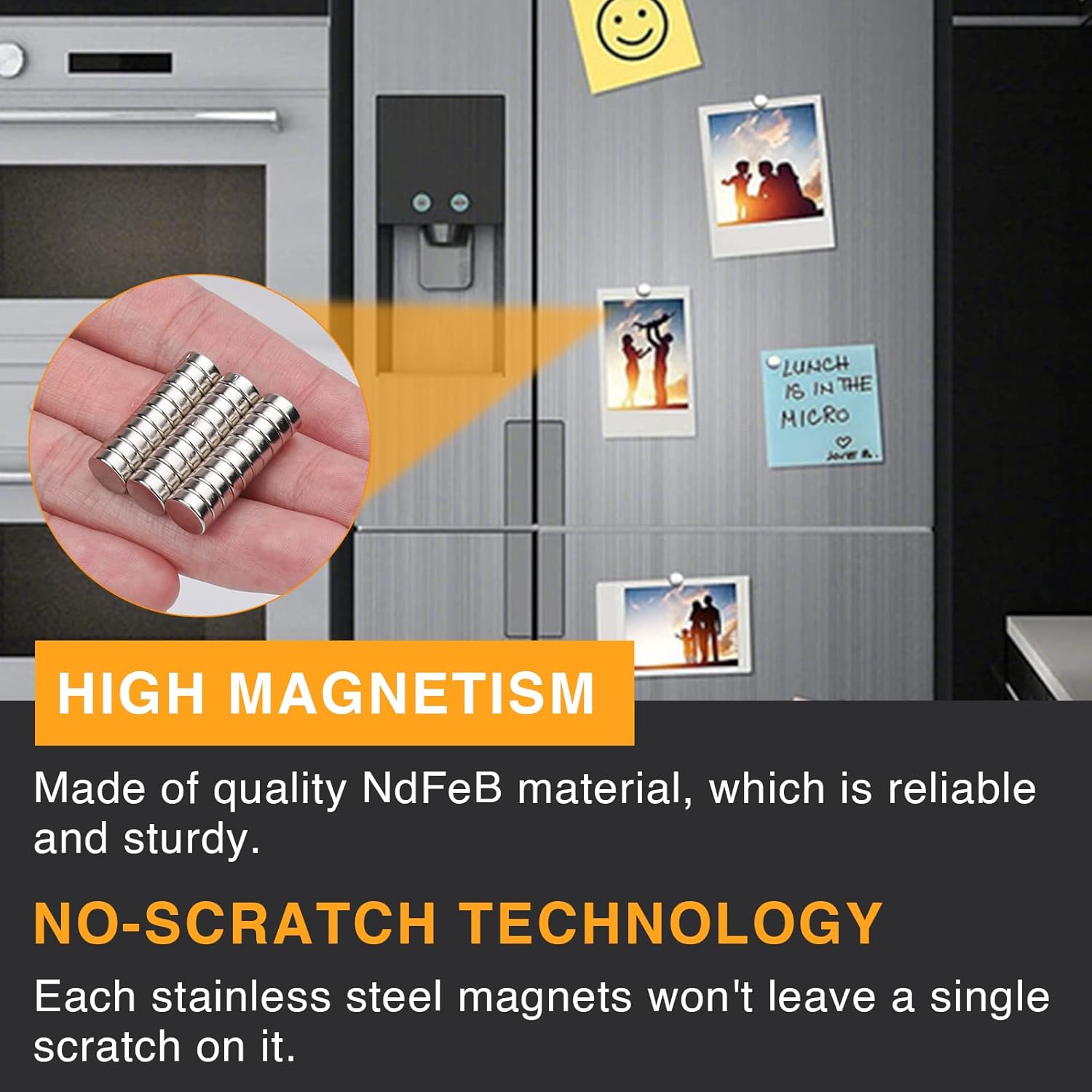 TRYMAG Small 6x3mm Refrigerator Magnets, 300Pcs Small Round Rare Earth Multi-Use Tiny Neodymium Fridge Magnets, Premium Cylinder Office Magnets for Whiteboard, Crafts, Dry Erase Board, School - Image 5