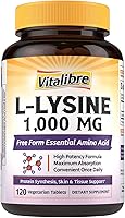Vista 6 de Péptidos de colágeno múltiple en polvo tipo I II III V X + L-lisina 1000 mg comprimidos, proteína de colágeno hidrolizada y aminoácidos esenciales