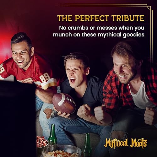 Miniatura 4 de Mythical Meats Paquete de muestras originales y humanoides  20 palitos exóticos de caza y carne de res  Carnes secas y deshidratadas sazonadas a la