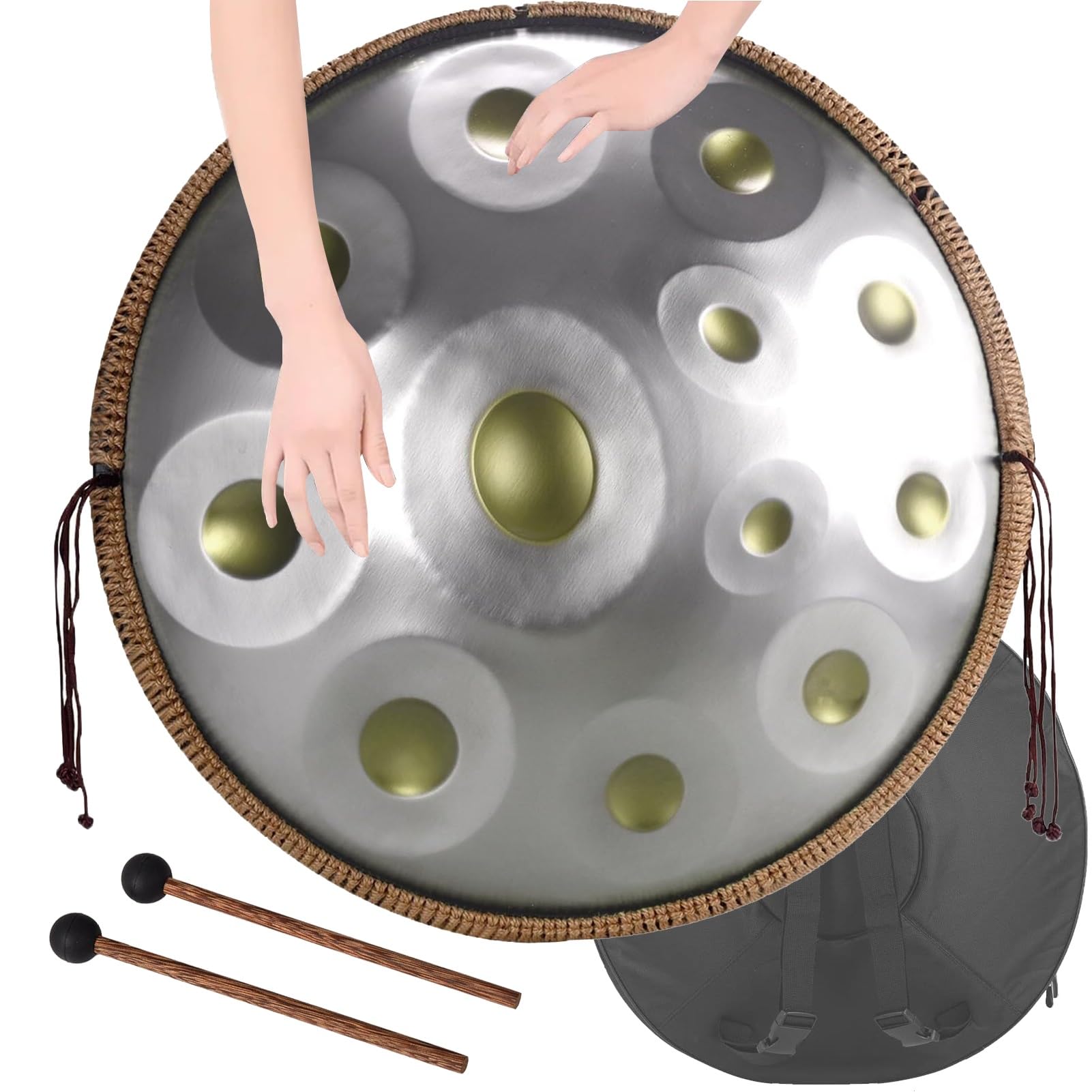 Amazon.com: Handpan In D Minor 432 Hz/440Hz｜9/10/12 Notes｜Adult