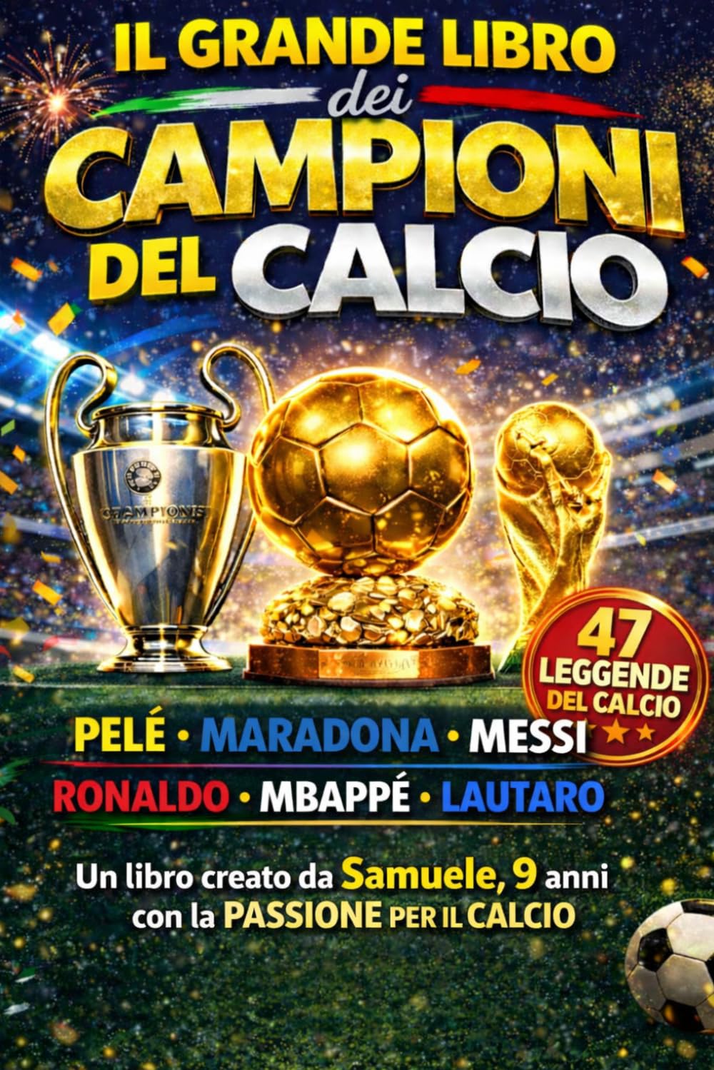Il Grande Libro dei Campioni del Calcio: 47 leggende del calcio: storie, trofei, curiosità e caratteristiche dei più grandi campioni della storia