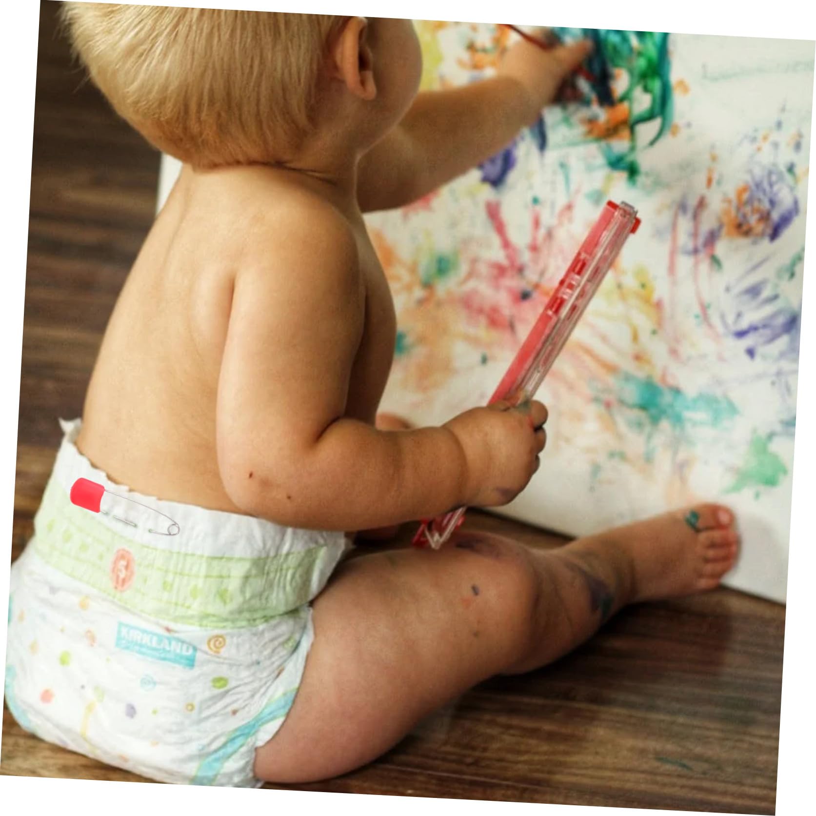 SEWACC 300 STK -windel-sicherheitsnadeln Babywindelnadeln Babywindelsicherheit Windelclips Aus Stoff Stoffwindelverschlüsse Stoffwindelnadeln Kindersichere Sicherheitsnadel Metall