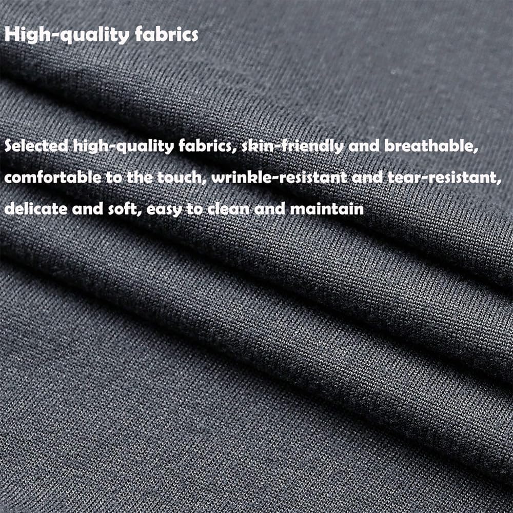 Bar Chair Stool Covers Stretch Removable Washable Chair Slipcover for Short Swivel Dinning Chair Back Chair Bar Stool Chair Protector Covers,Coffee,8pcs