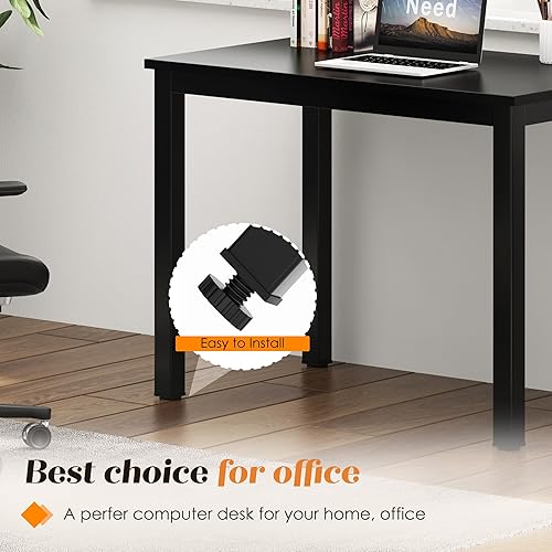 Miniatura 6 de Need Escritorio grande para computadora de 70.8 x 23.6 pulgadas, mesa de conferencias, escritorio de oficina grande, estación de trabajo para