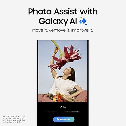 Miniatura 3 de Samsung Teléfono Galaxy S24 FE AI, teléfono inteligente Android desbloqueado de 128 GB, cámara de alta resolución de 50 MP, batería de larga