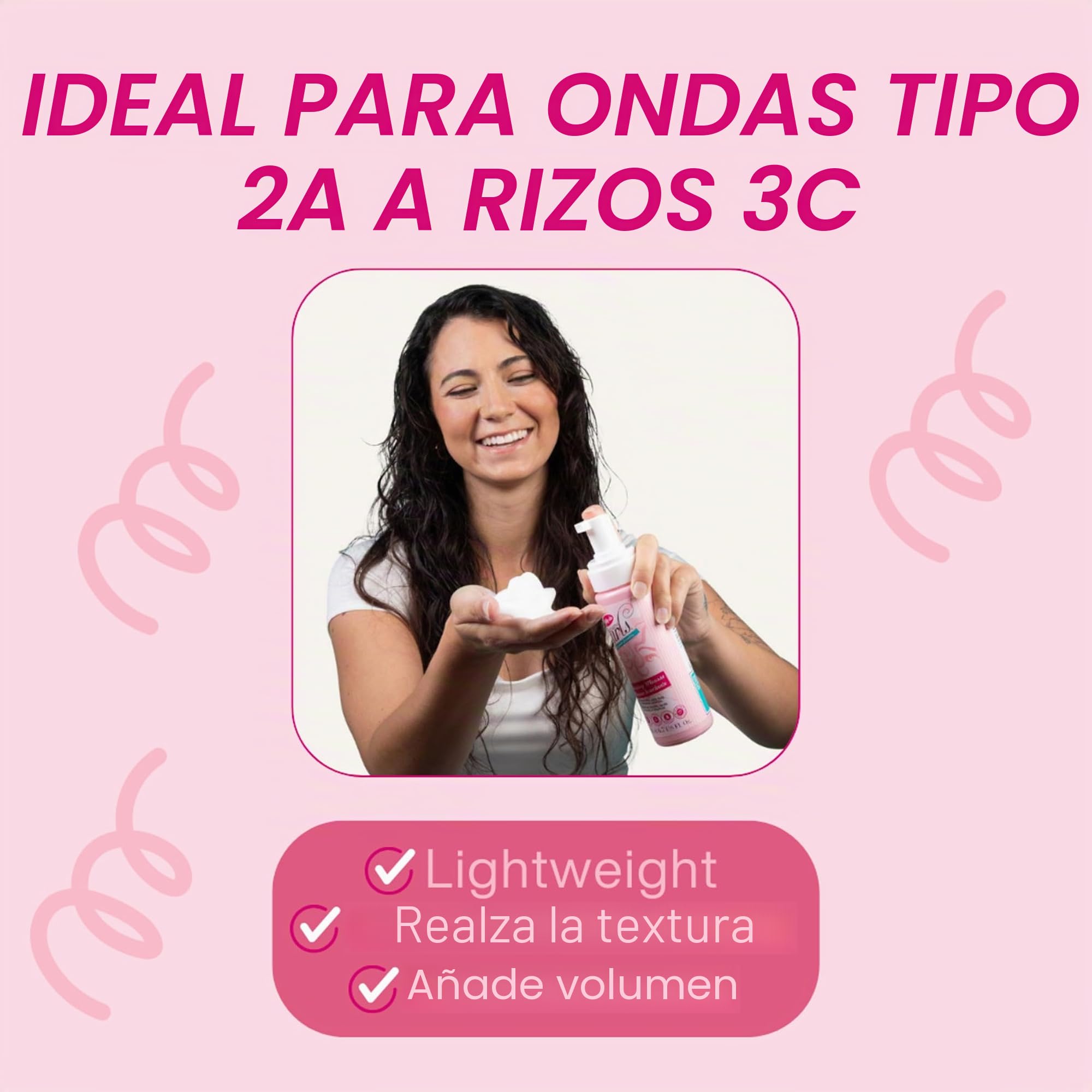 Dippity Do Mousse para mejorar los rizos para niñas
