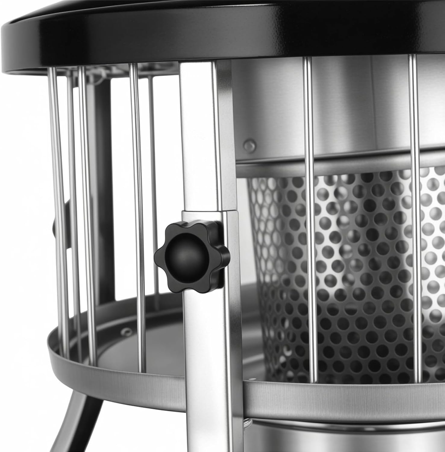 Indoor & Outdoor Kerosene Heater,Kerosene Heaters for Indoor Use,Radiant Heating, Portable Non-Electric 9000 BTU Kerosene Stove for Camping, Hunting, Cooking Black