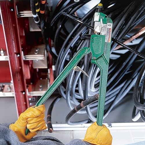 Miniatura 3 de Greenlee Engarzadora sin troquel, 8 a 40 AWG, 22-38" L