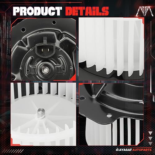 Miniatura 4 de MAYASAF 700146 Conjunto de motor de soplador HVAC apto para Ford [solamente] 1996-1987 F-150/F-250/F-350/Bronco 1996-1987