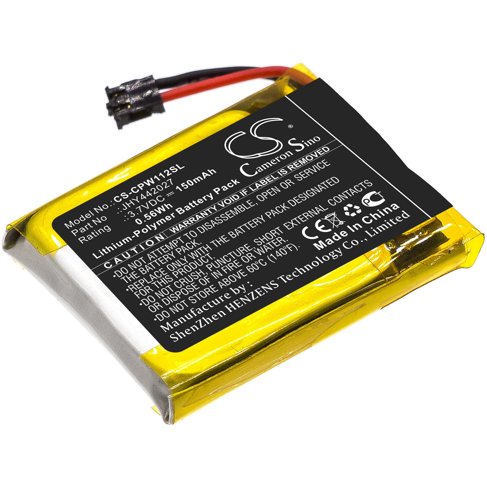 BCXY Battery Replacement for Compustar 2WT11R-SS P2WT11-SS Pro RFX-P2WT12 RFX-P2WT12-SS 2WT11R 2WT12-SS Pro RFX T2 JHY442027