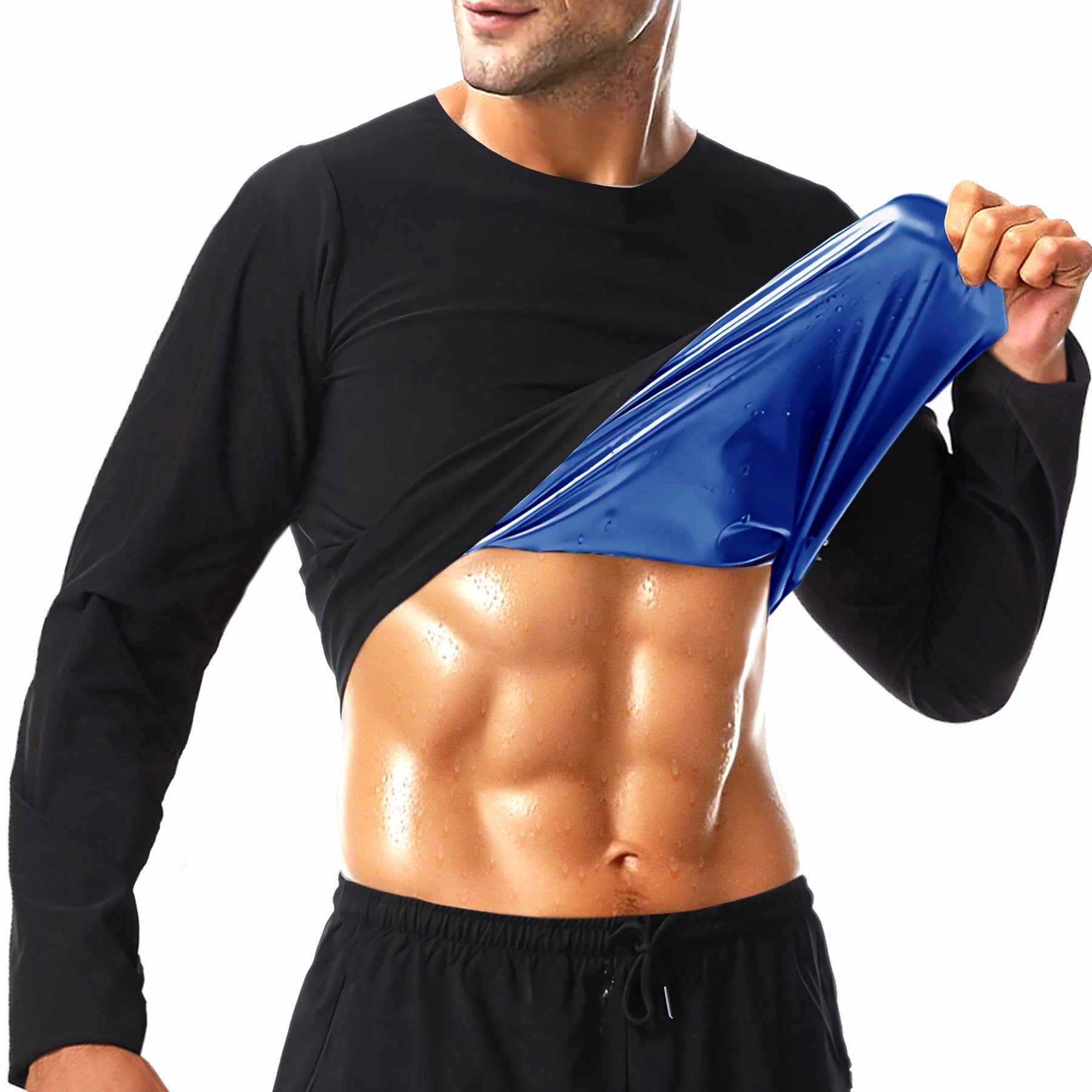 mens Short Sleeve Sauna Shirt Modern