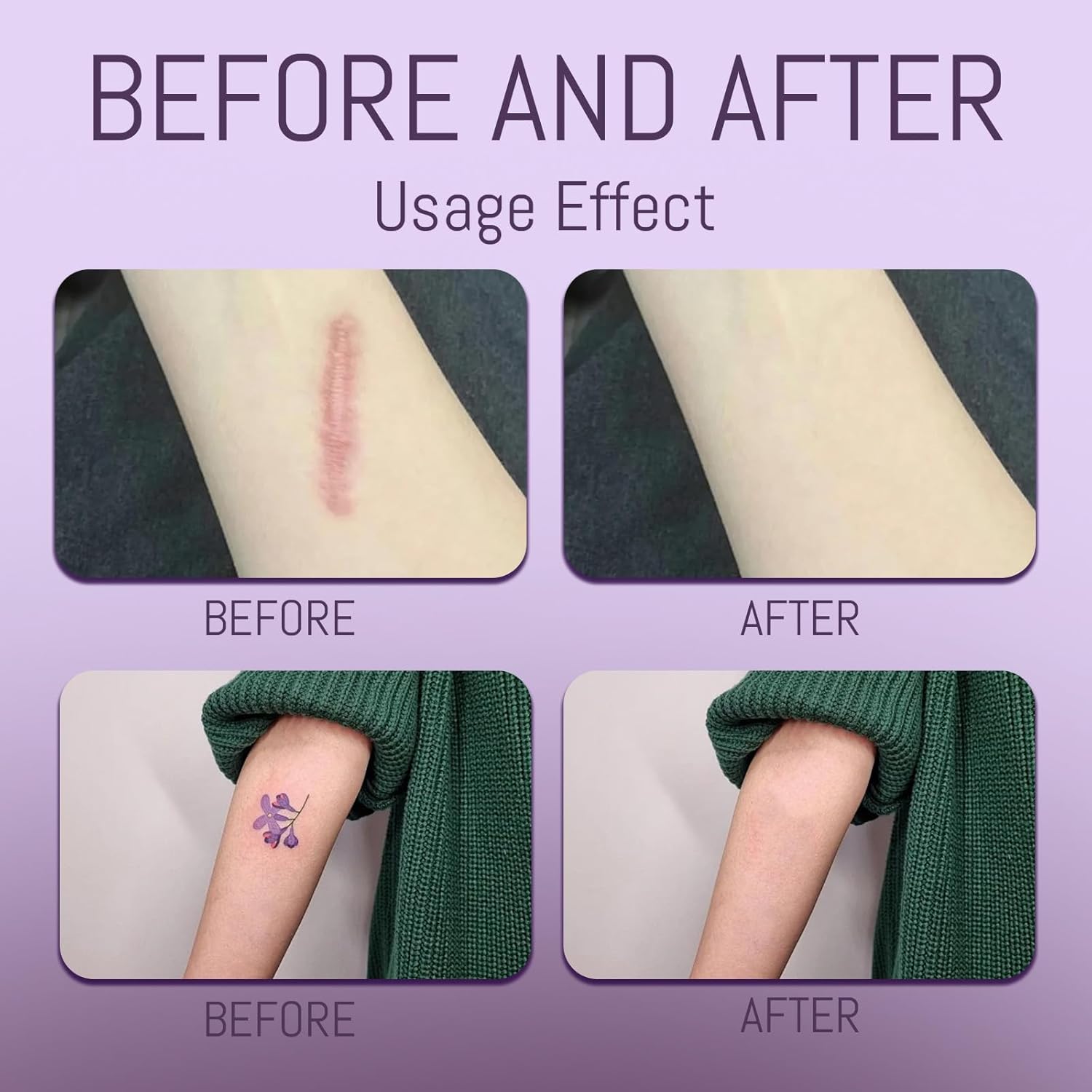 Body Coverage Perfector - Waterproof Body Makeup with Brush & Marshmallow Puff - No Transfer, Full Coverage for Tattoos, Scars, Veins (2.0oz Natural Beige) - Image 6