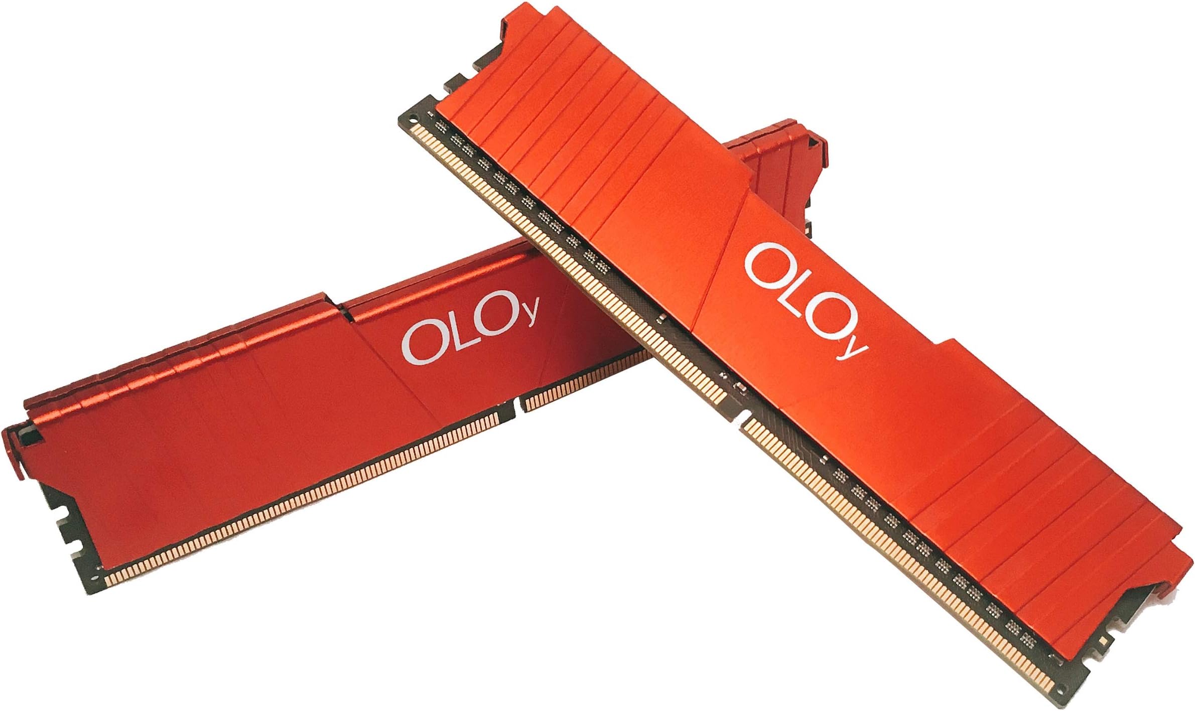 OLOy DDR4 RAM 16GB (2x8GB) 2400 MHz CL17 1.2V 288-Pin Desktop Gaming UDIMM for Intel (MD4U082417IFDA)
