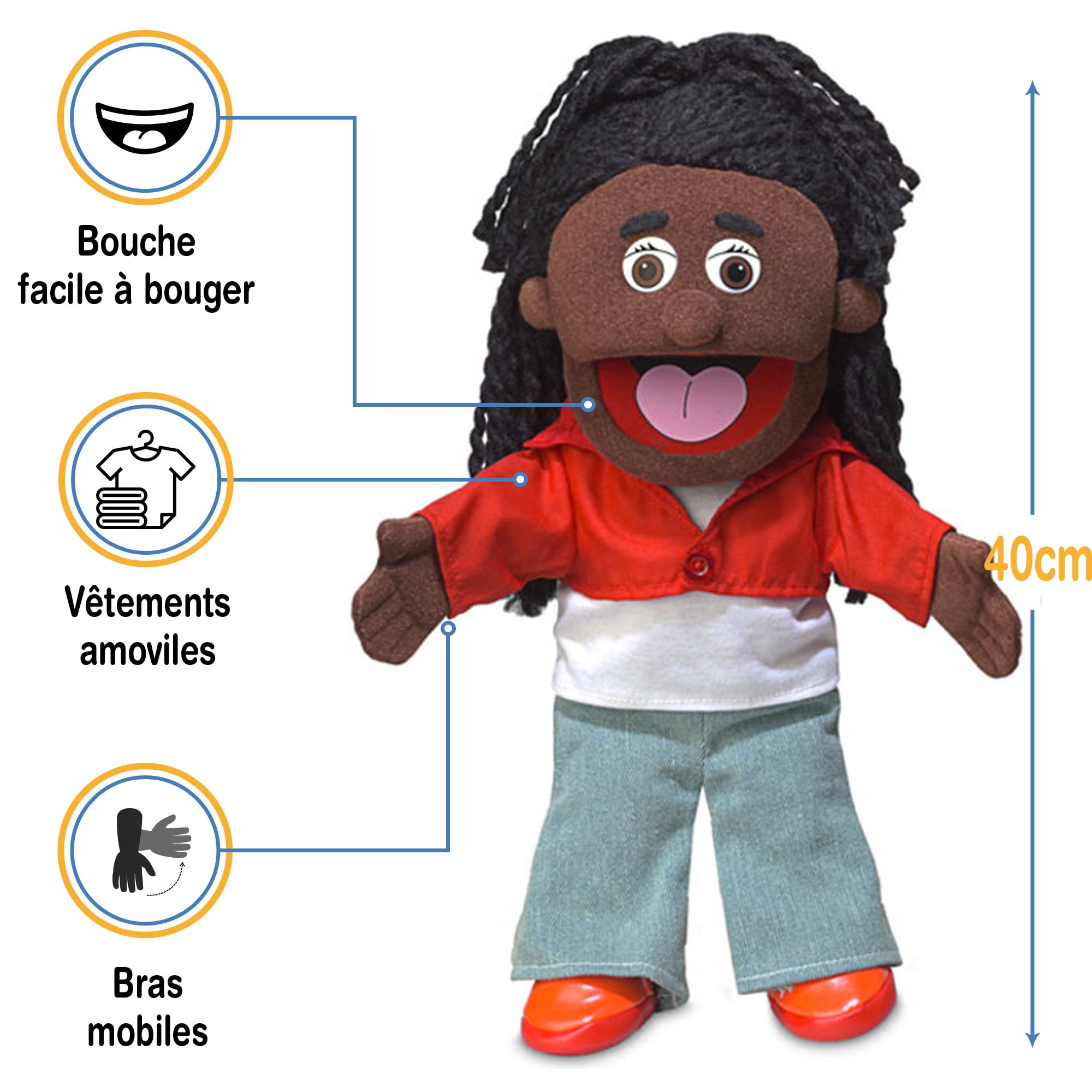 Silly Puppets Sierra 14" Hand Puppet by Silly Puppets