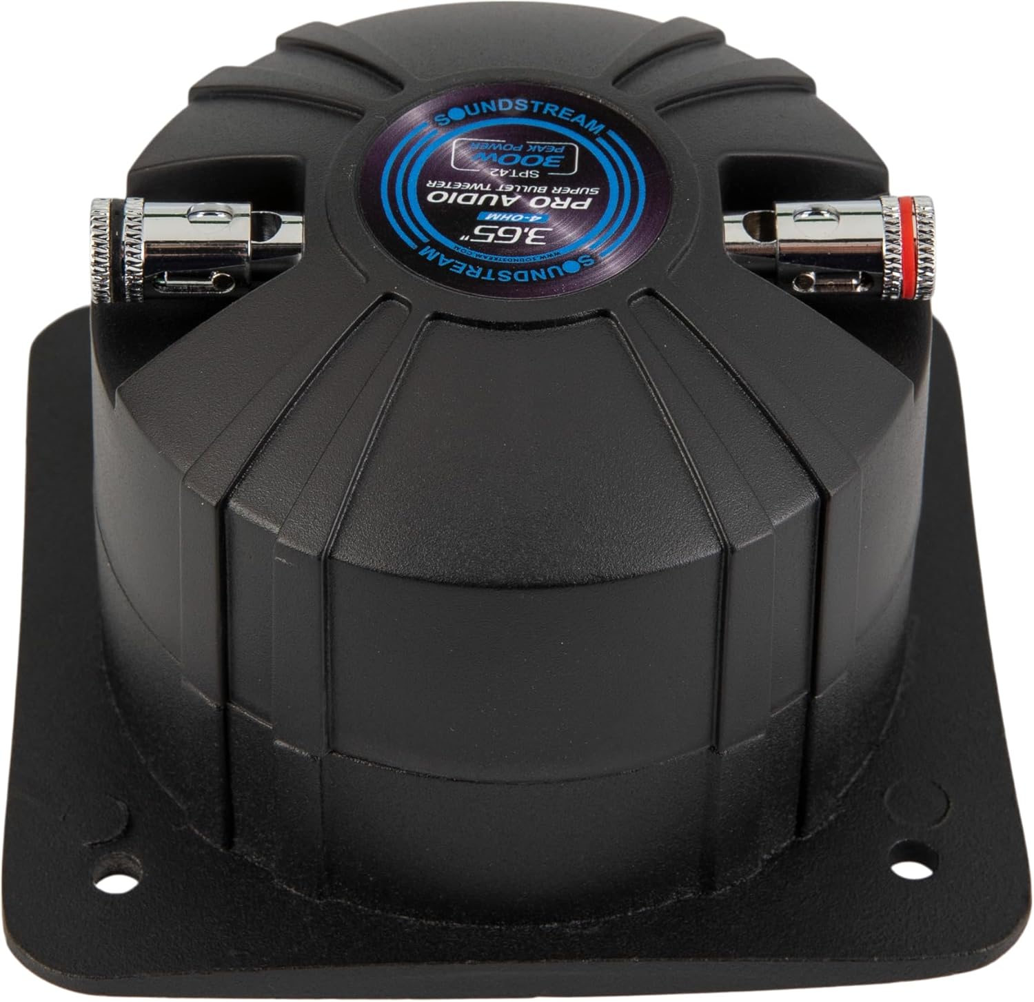 Soundstream SPT.42 – 3.65" Aluminum Super Bullet Tweeters | High Power Pro Audio Pair | 300W Peak, 105 db Loud High-Frequency Car Tweeter Speakers for Car Audio - Pair