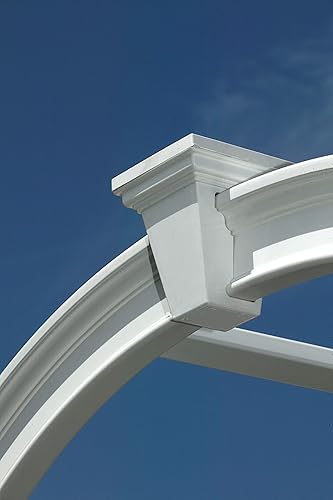 Miniatura 4 de Vienna - Cenador de vinilo de 49 pulgadas de ancho x 91 pulgadas de alto