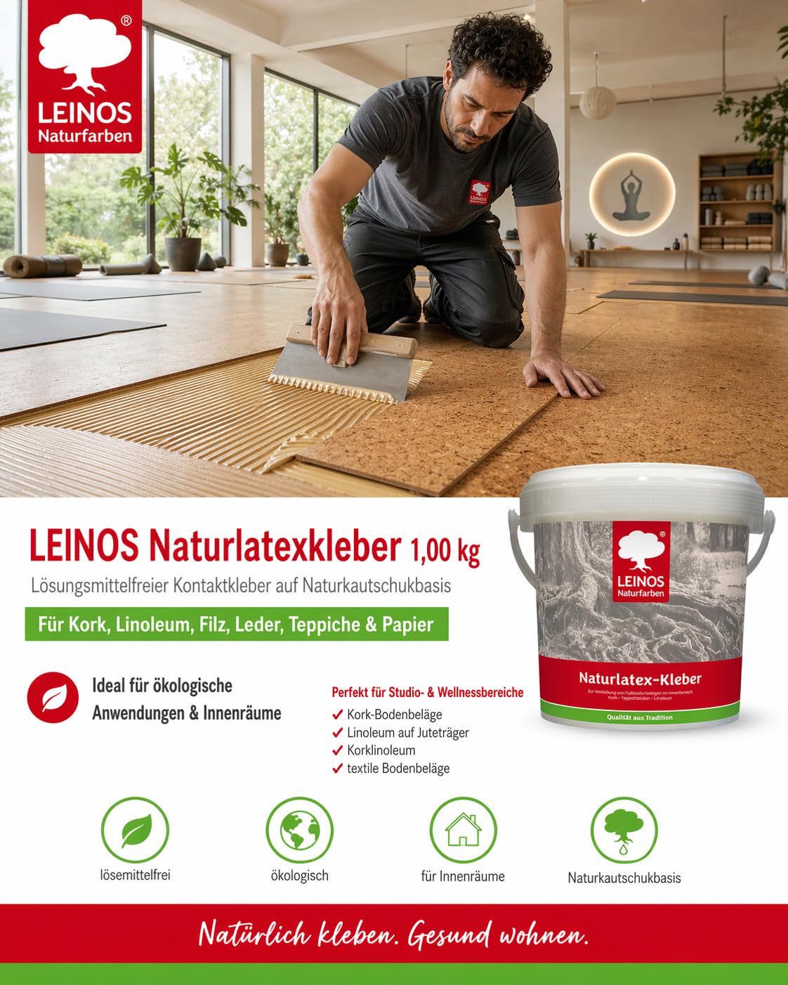 Leinos 720 Colla in lattice naturale