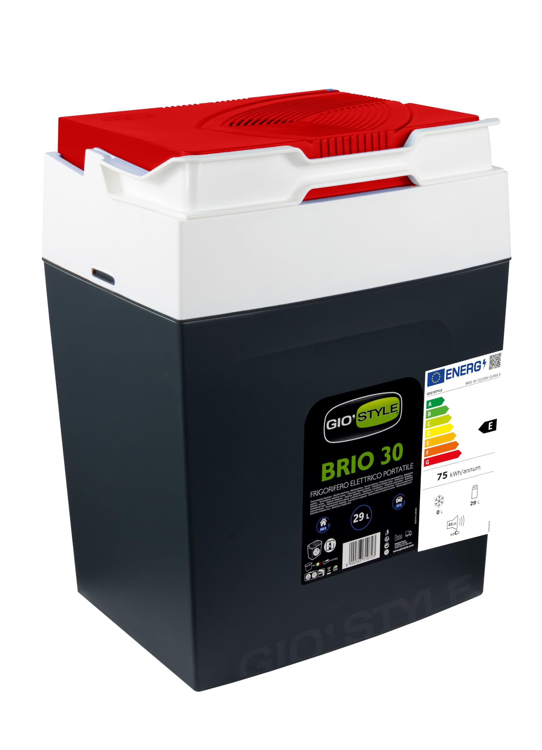 GioStyle Brio 30 Littre Portatile Fridge Dual Power - Dettaglio
