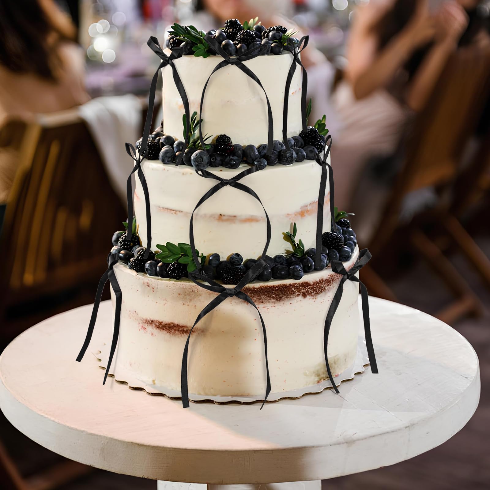 Fleur Decoration Gateau 24pcs Décorations Cupcakes En Forme Nu0153ud Rose, Papier Decoration Gateau Stitch Anniversaire