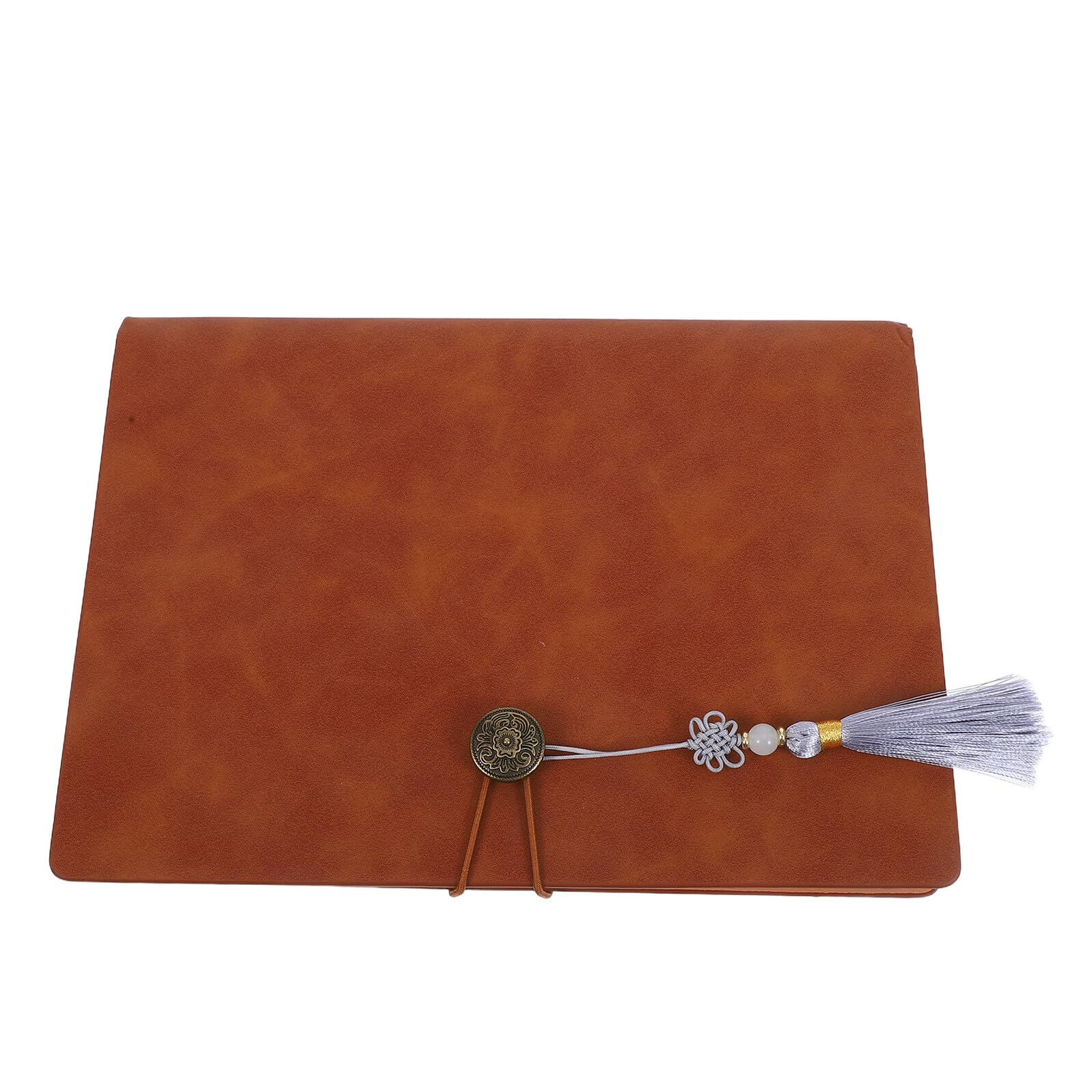 Presse-fleurs et livre de rangement pour herbiers en cuir