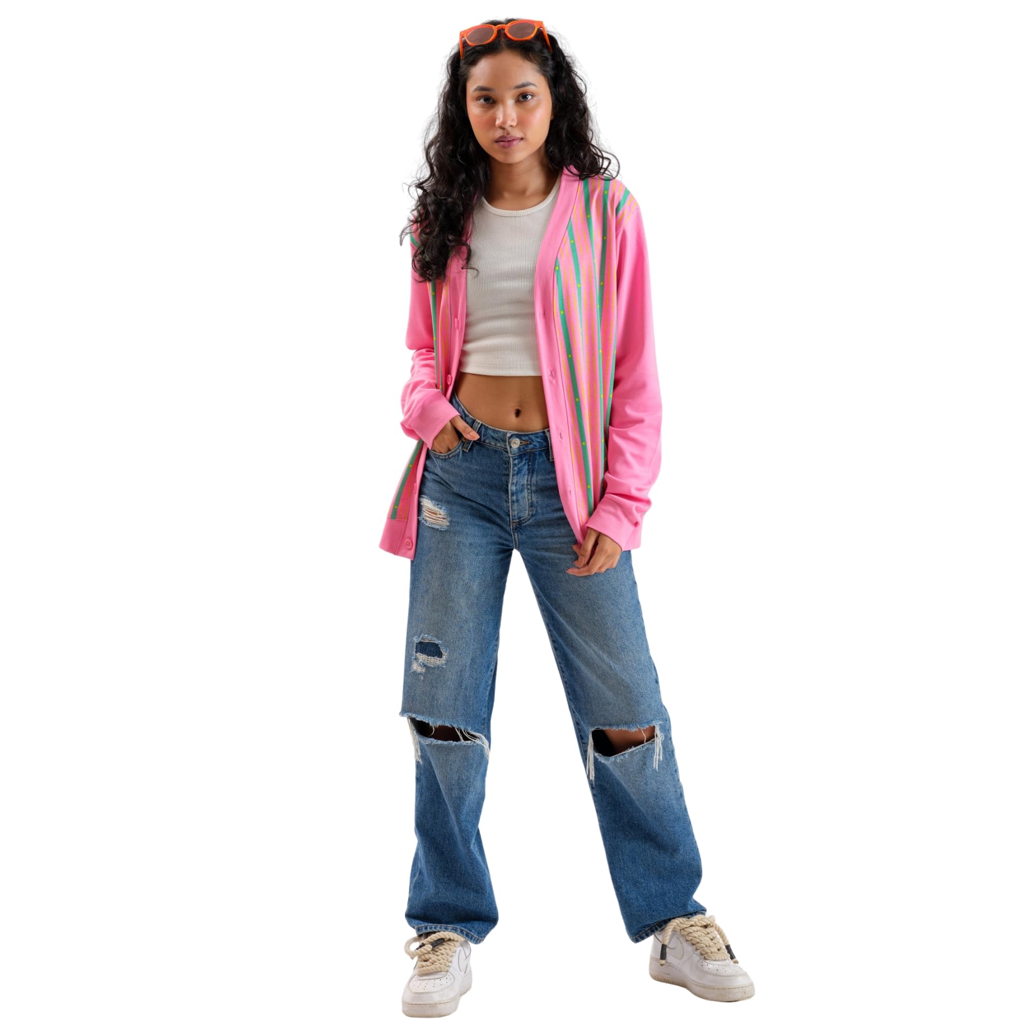 malle | Periwinkle Full-Sleeved Cardigan | Pink-picture-52