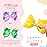 Oaoleer 40Pcs 8 Hair Bows Clips Grosgrain Ribbon Bows Hair Alligator Clips Hair Barrettes Hair Accessories for Baby Girls Infants Toddlers Kids Teens Children (8 Inch)