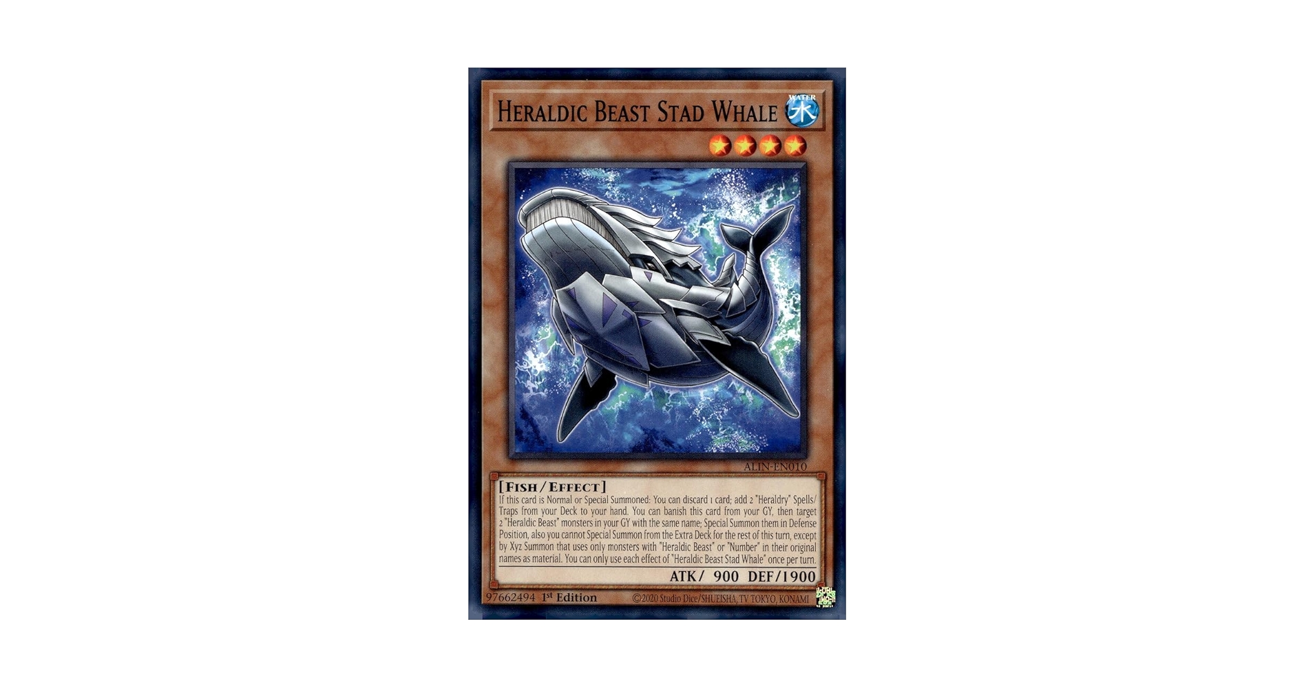 Amazon.com: Heraldic Beast Stad Whale - ALIN-EN010 - Common