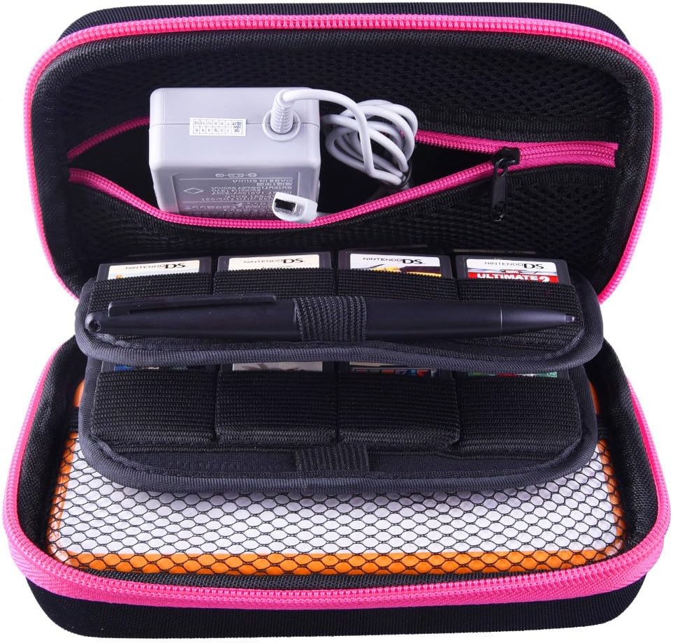 AUSTOR Carrying Case for New Nintendo 2DS XL, Rose
