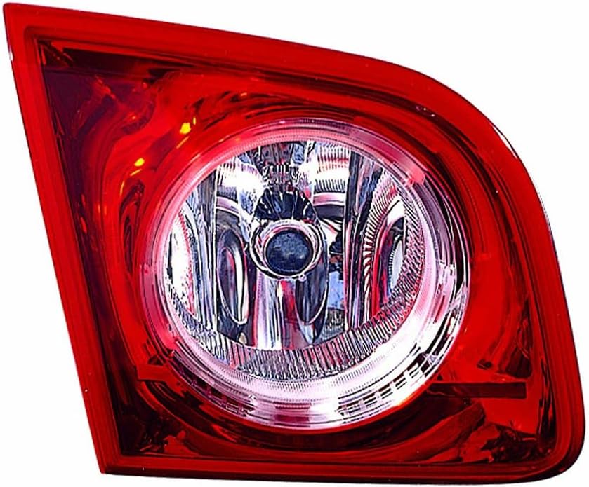 Amazon Com Carlights360 For 2008 2009 2010 2011 2012 Chevy Malibu Tail Light Inner Passenger Side W Bulbs Dot Certified For Gm2883109 Automotive
