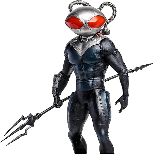 Miniatura 3 de McFarlane Toys - Manta negra DC Multiverse (Aquaman y The Lost Kingdom) estatua de 12 pulgadas