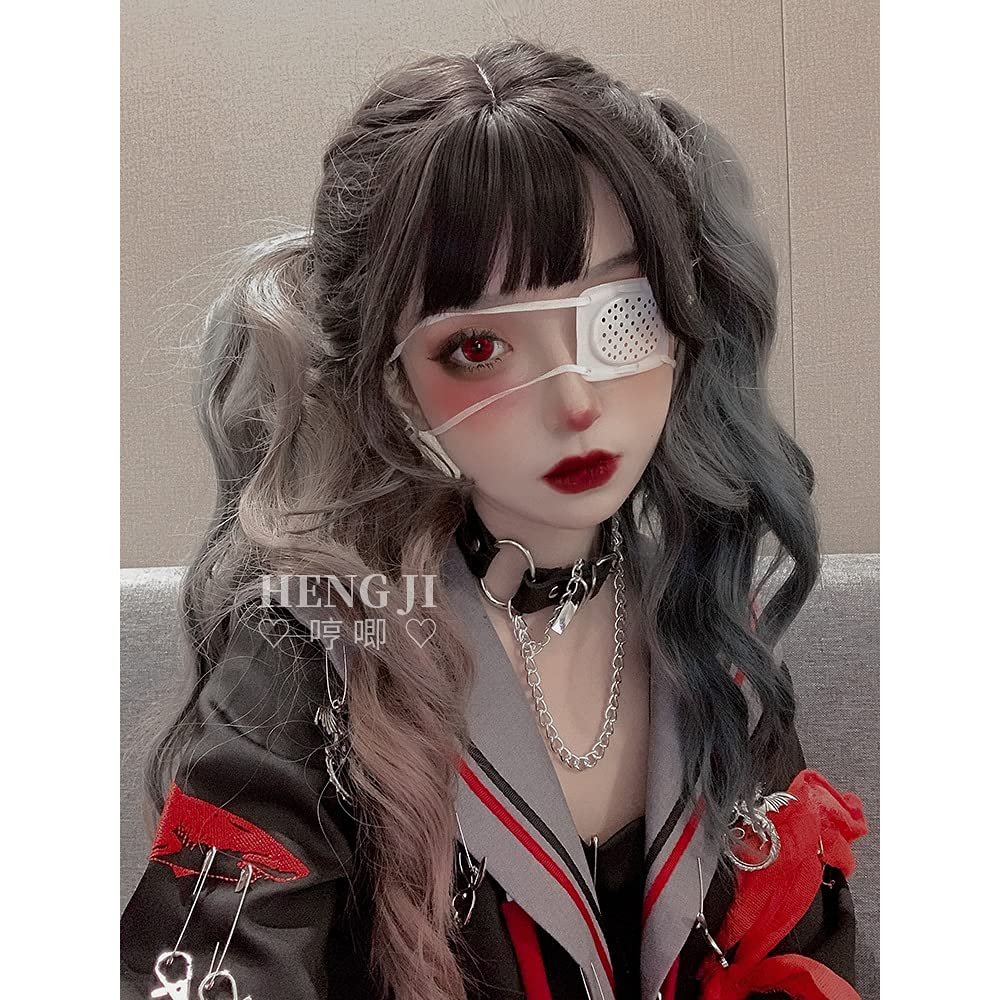 Buy Presale Uwowo Long Curly Brown Gradient Lolita Wigs Cosplay Heat