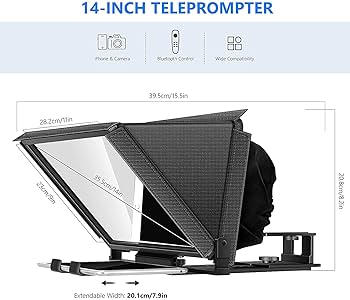 NEEWER X12 14インチ テレプロンプター Amazon | NEEWER X12 14インチ テレプロンプター アルミニウム