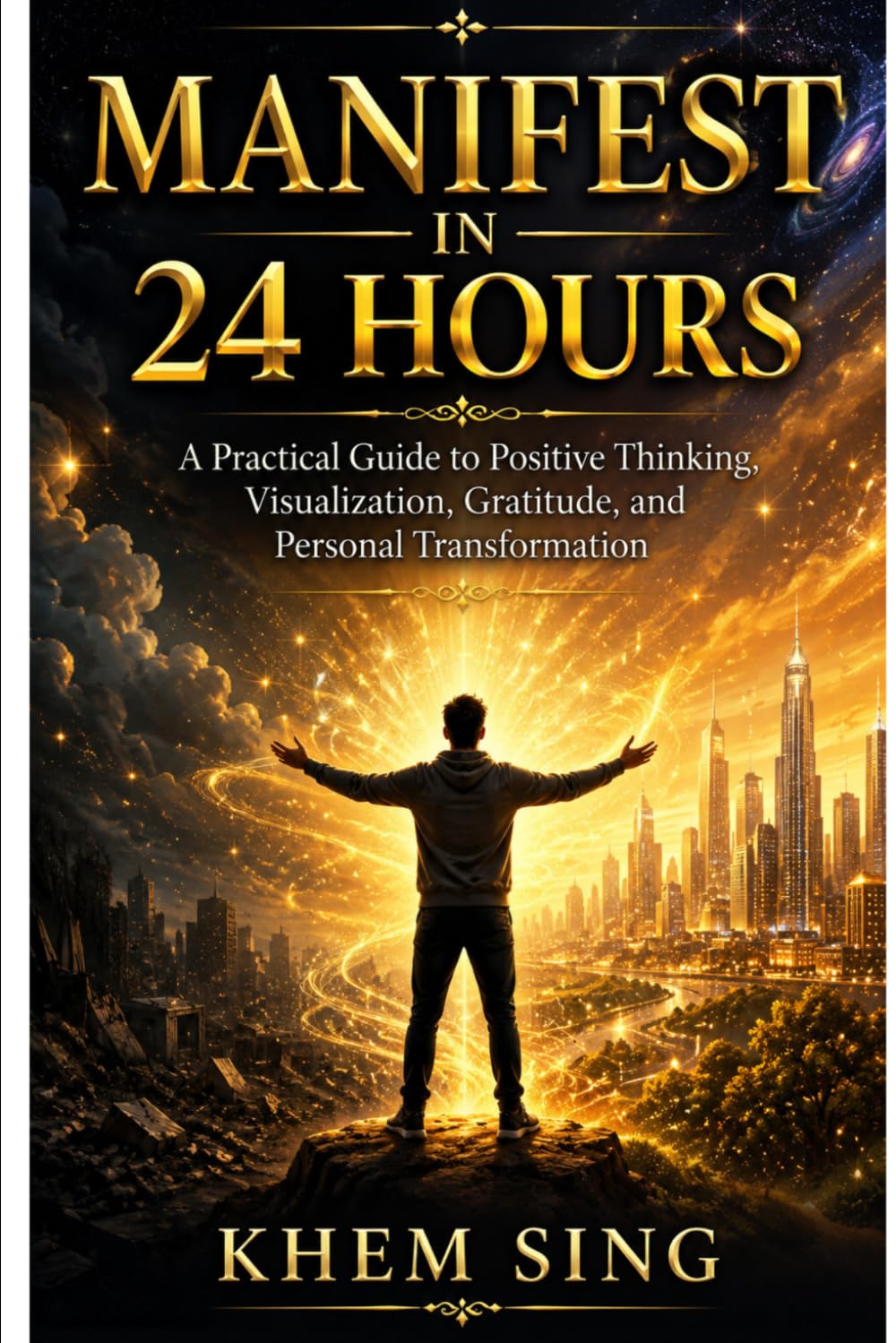 Manifest in 24 Hours: A Practical Guide to Positive Thinking, Visualization, Gratitude, and Personal Transformation