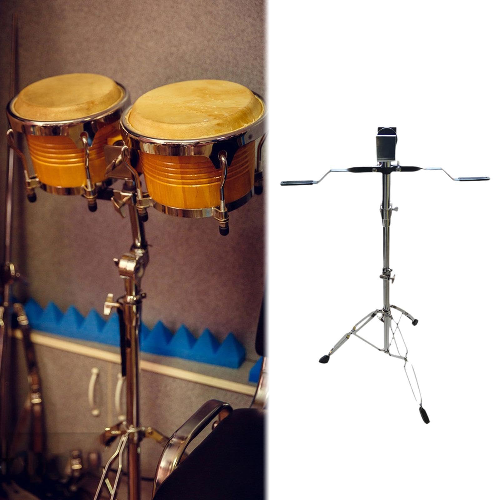 パーカッションスタンド　ボンゴ Amazon | MEINL Percussion マイネル ボンゴスタンド Cajon