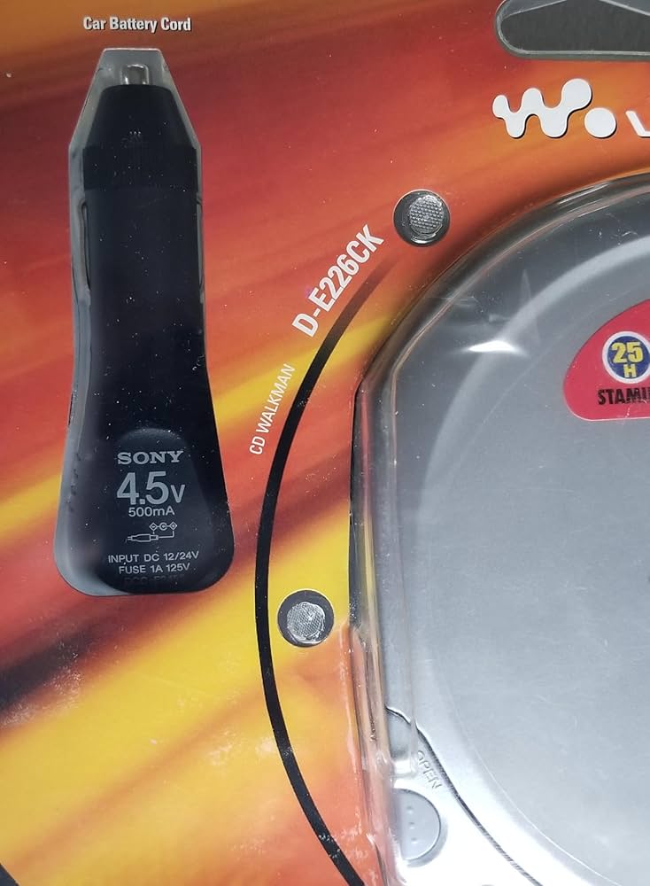 Amazon.co.jp: Sony DE226CK Walkman Portable CD Player by