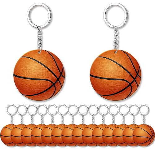 16 PCS Basketball key chain Coach key chain Acrylic key