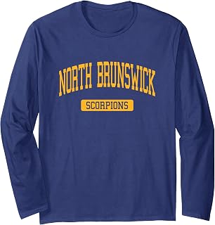 North Brunswick High School HS Leland NC Varsity Sports Long Sleeve T-Shirt